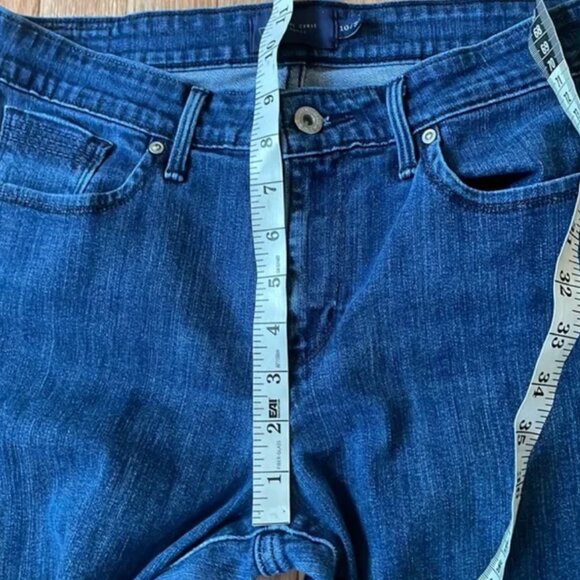 Levi's Jeans Womens 10 30 Blue Demi Curve Classic Medium Wash Western Farm Rodeo - Picture 3 of 10